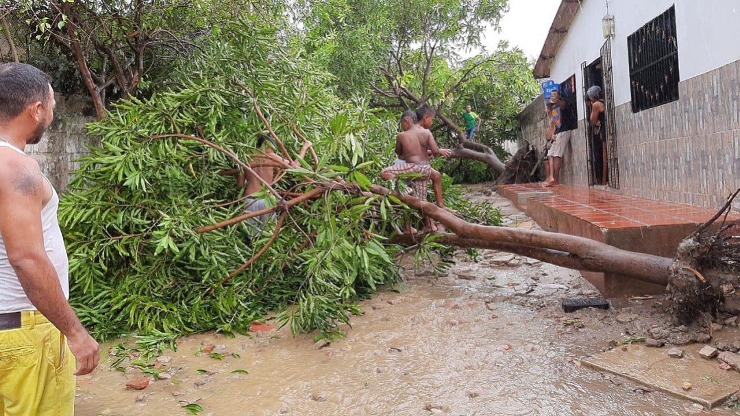 Granizo y fuertes vientos destecharon a más de 50 casas en Manatí