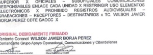 Grabaciones del Ejército: Comandante del Ejército prohibió grabaciones de conversaciones internas Grabaciones del Ejército: Comandante del Ejército prohibió grabaciones de conversaciones internas