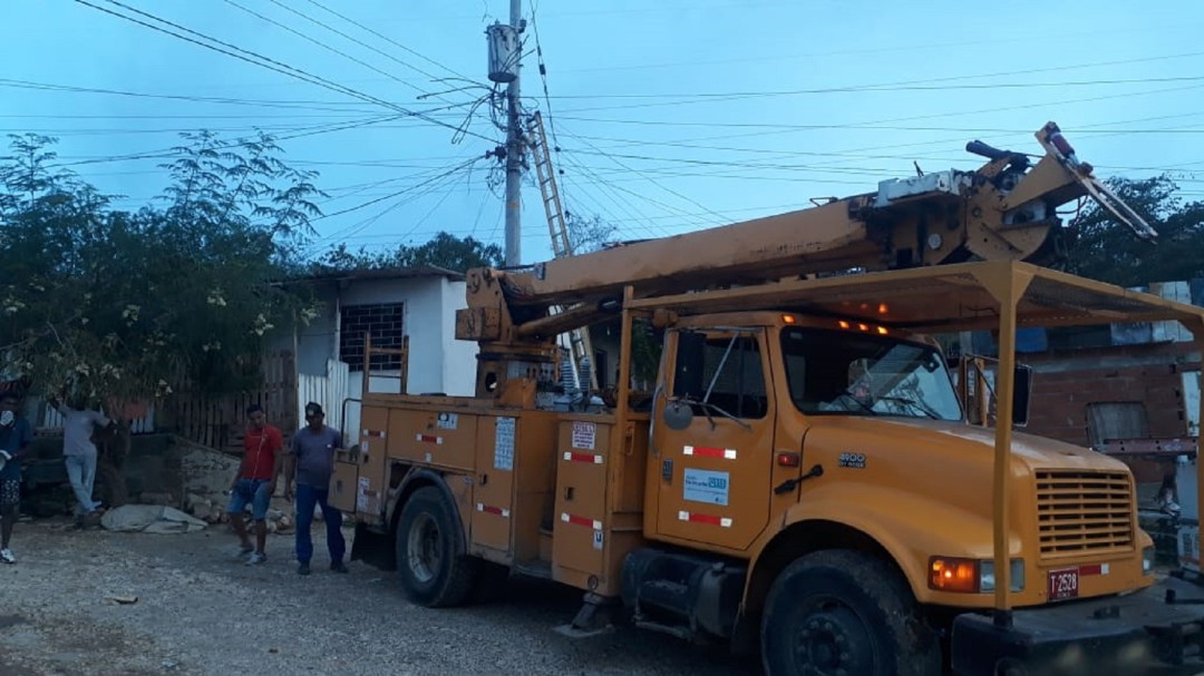 Personería gestiona restablecimiento de energía en un barrio de Cartagena