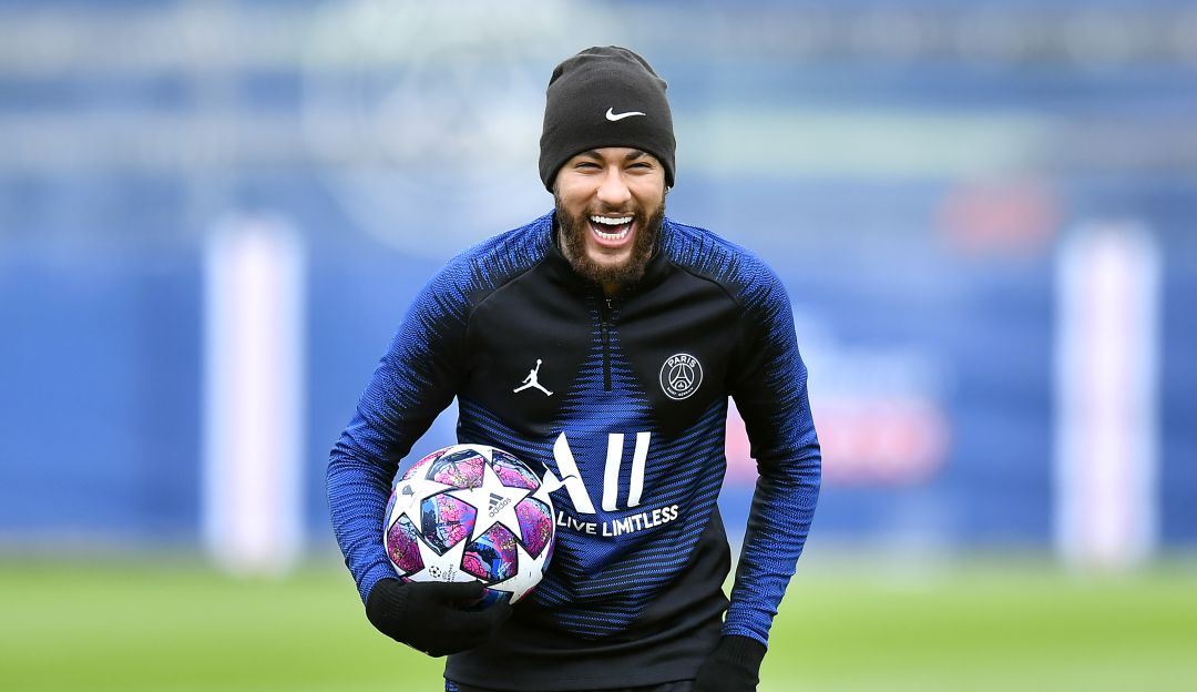 Broma de Neymar a su hijo: ¡‘Pícaro’! Neymar le jugó una broma a su hijo durante un ‘entrenamiento’