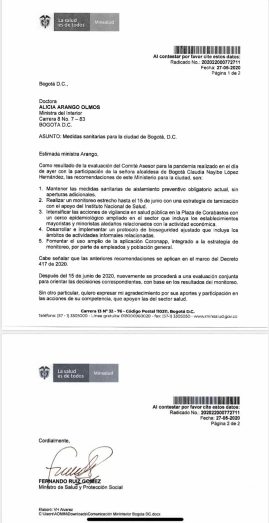 Aislamiento obligatorio en Cali y Bogotá: Aislamiento obligatorio se extenderá en Bogotá y Cali hasta el 15 de junio Aislamiento obligatorio en Cali y Bogotá: Aislamiento obligatorio se extenderá en Bogotá y Cali hasta el 15 de junio
