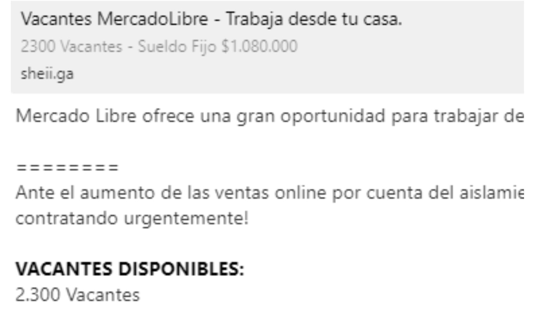 Contratos en Mercadolibre: ¿Llegó a su celular una oferta de trabajo de Mercadolibre? Ojo, es falsa
