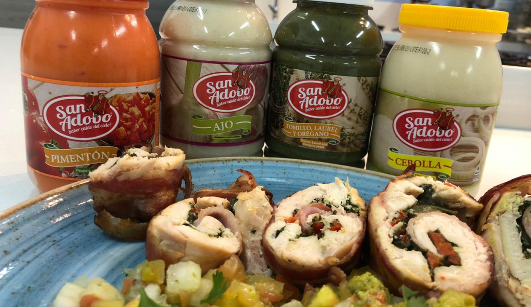 Rollo de Pollo con San Adobo: Rollo de Pollo con San Adobo