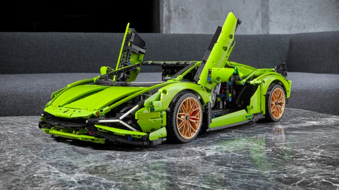 Conozca el Lamborghini Sián de Lego con 3.969 piezas