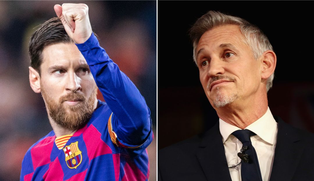 Gary Lineker habló sobre Lionel Messi: "Messi es una de las pocas cosas para disfrutar del fútbol sin público"