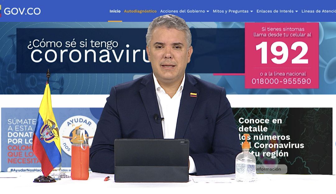 Medias contra el COVID-19: “Aislamiento no busca discriminar, ni dañar a los adultos mayores”: Duque