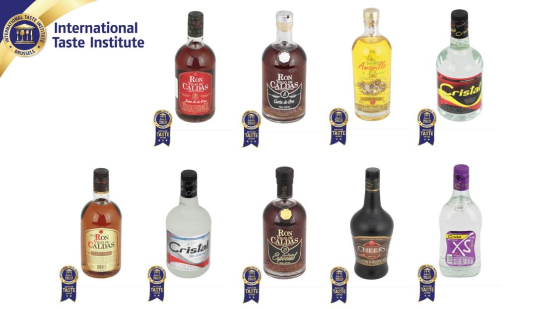 licores; Caldas; Industria Licorera; premiciación; sabor;: Nueve productos de la ILC recibieron el Premio al Sabor Superior 2020