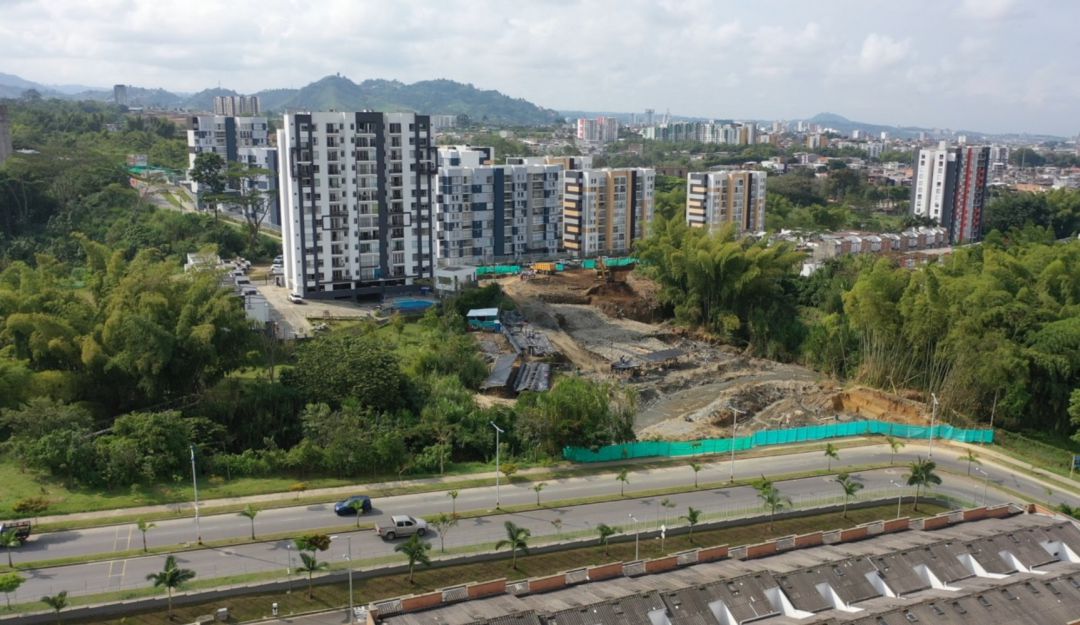 Obras de construcción en Dosquebradas: En cuatro meses terminarán la obra La Víbora - Molivento de Dosquebradas