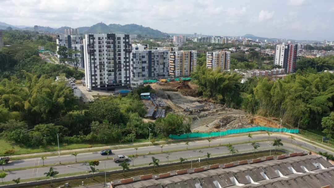 En cuatro meses terminarán la obra La Víbora - Molivento de Dosquebradas