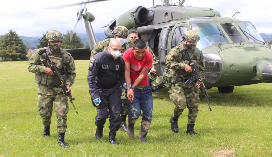 Capturado cabecilla del GAO-r, responsable de amenazas a la población civil
