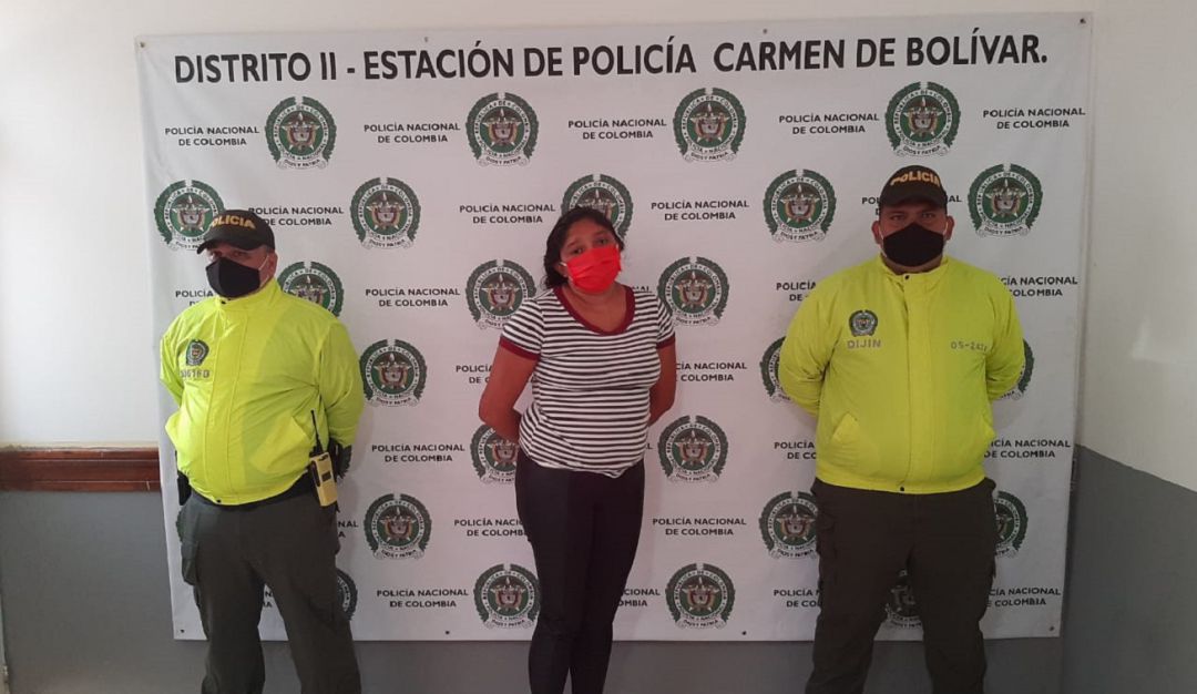 Amenazas a líderes sociales El Salado Bolívar: Capturan a mujer que amenazaba a lideresa social en El Salado, Bolívar