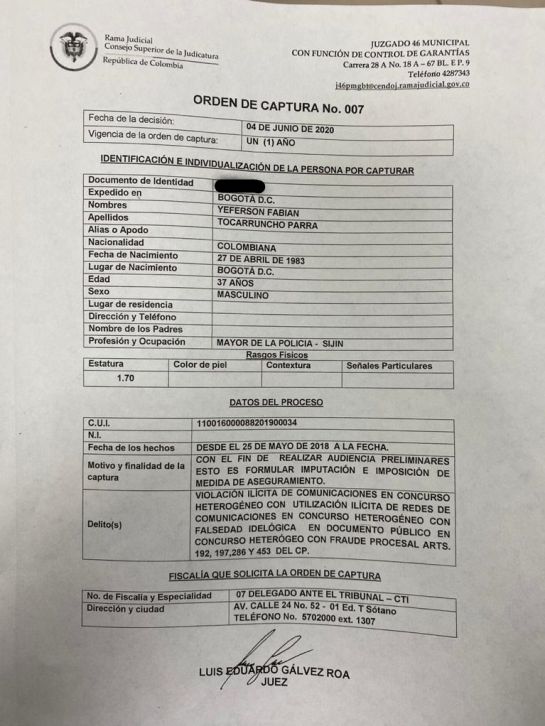 Capturados los agentes de policía que interceptaron al ‘Ñeñe’ Hernández Capturados los agentes de policía que interceptaron al ‘Ñeñe’ Hernández