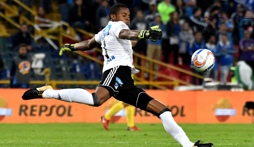 Números Wuilker Fariñez Millonarios: Los números de Wuilker Fariñez en el arco de Millonarios