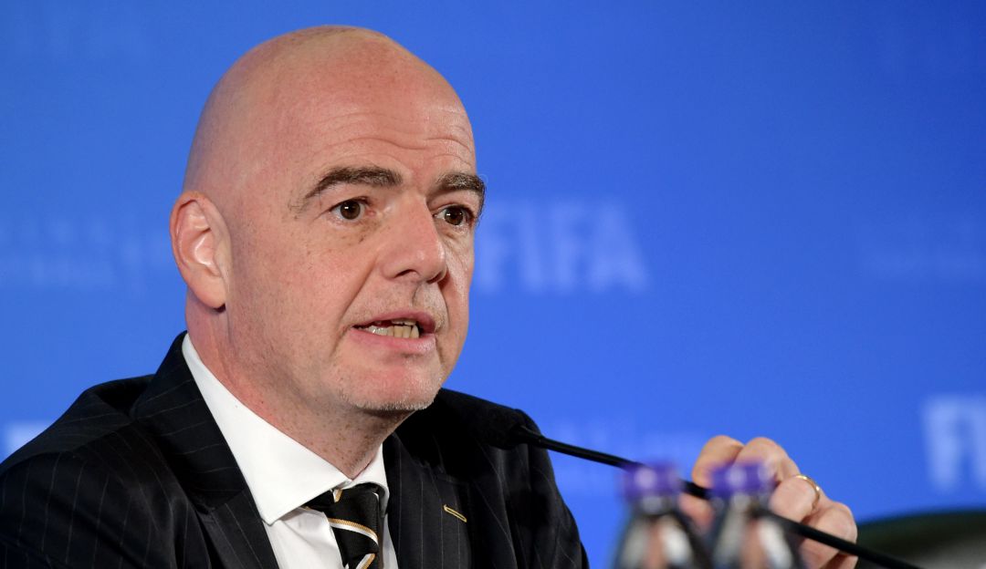 Gianni Infantino, presidente de la FIFA.