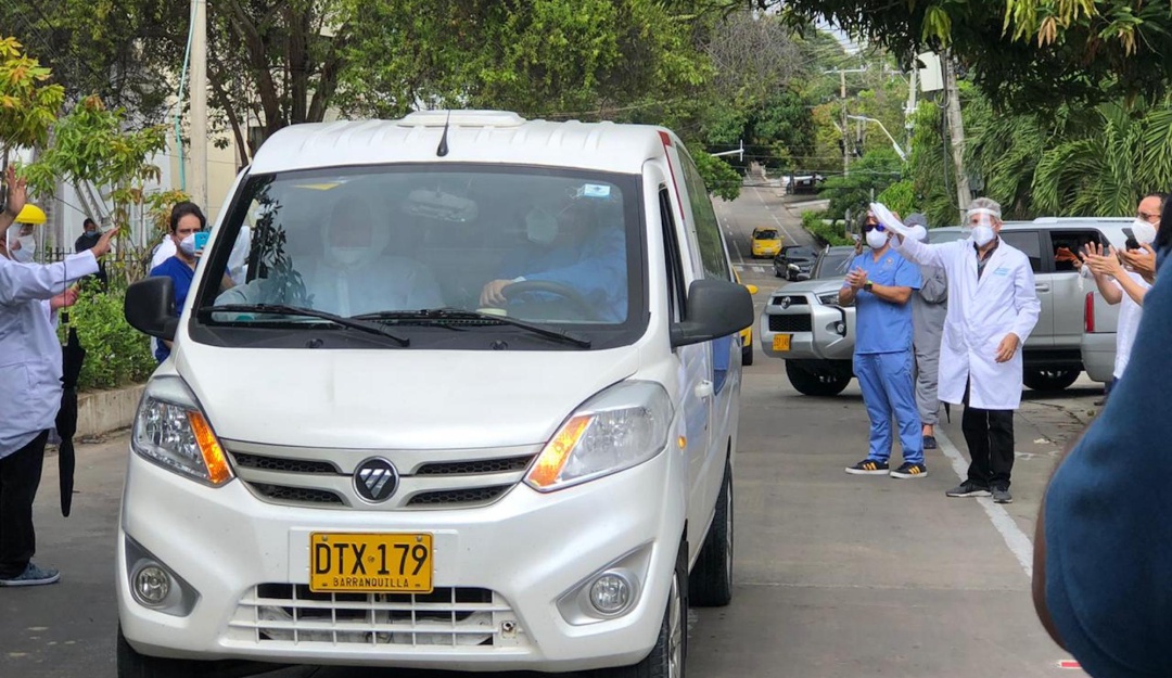 Médico fallecido por coronavirus, Barranquilla: Con calle de honor despiden a médico que falleció por coronavirus