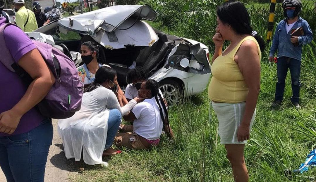 Un muerto y cuatro heridos, deja un accidente de tránsito en Palmira: Un muerto y cuatro heridos deja accidente de tránsito en Palmira