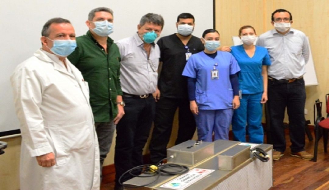 Univalle entrega cámara germicida ultravioleta al HUV