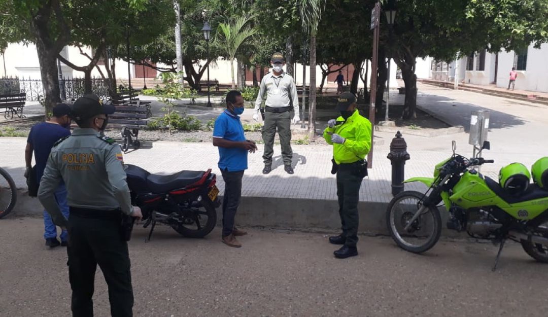 Cuarentena en Mompox Bolívar: 50 comparendos por violar la cuarentena en Mompox, Bolívar