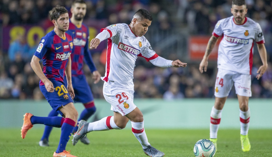 FC Barcelona Mallorca Juan Camilo Hernández: "Sueño con marcarle al Barcelona": 'Cucho' Hernández