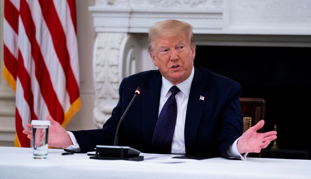 Trump: dice que víctima de agresión policial sería provocador de Antifa: Trump dice que víctima de agresión policial podría ser provocador de Antifa