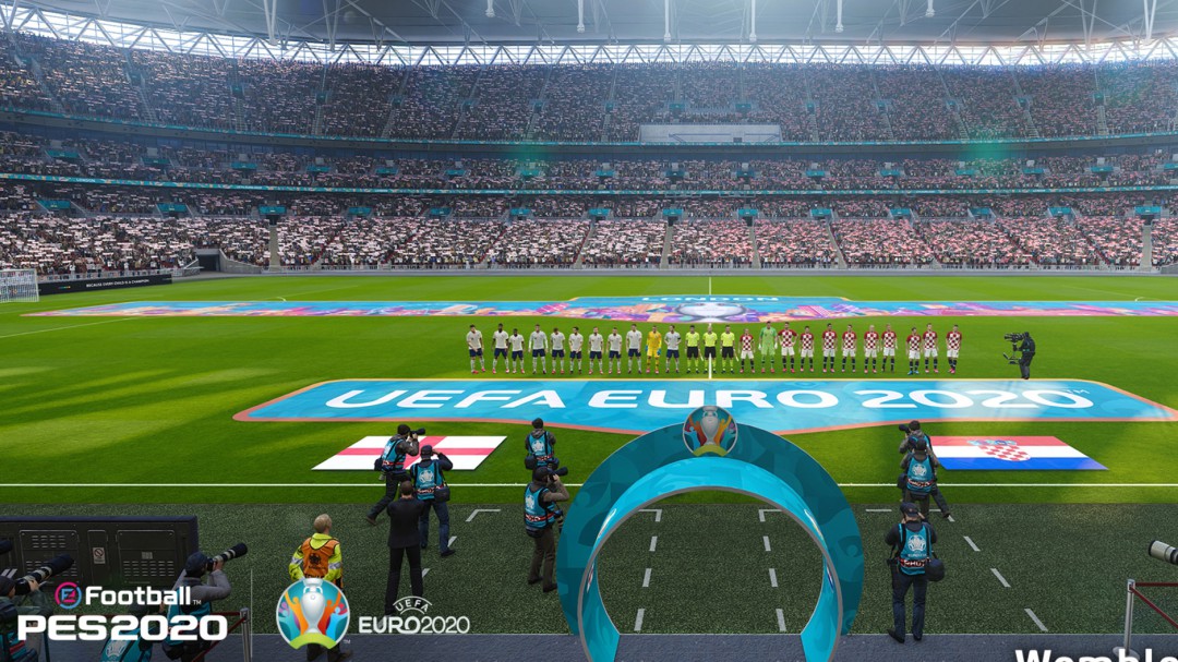 Viva las emociones de la Euro2020 desde su casa con Pro Evolution Soccer