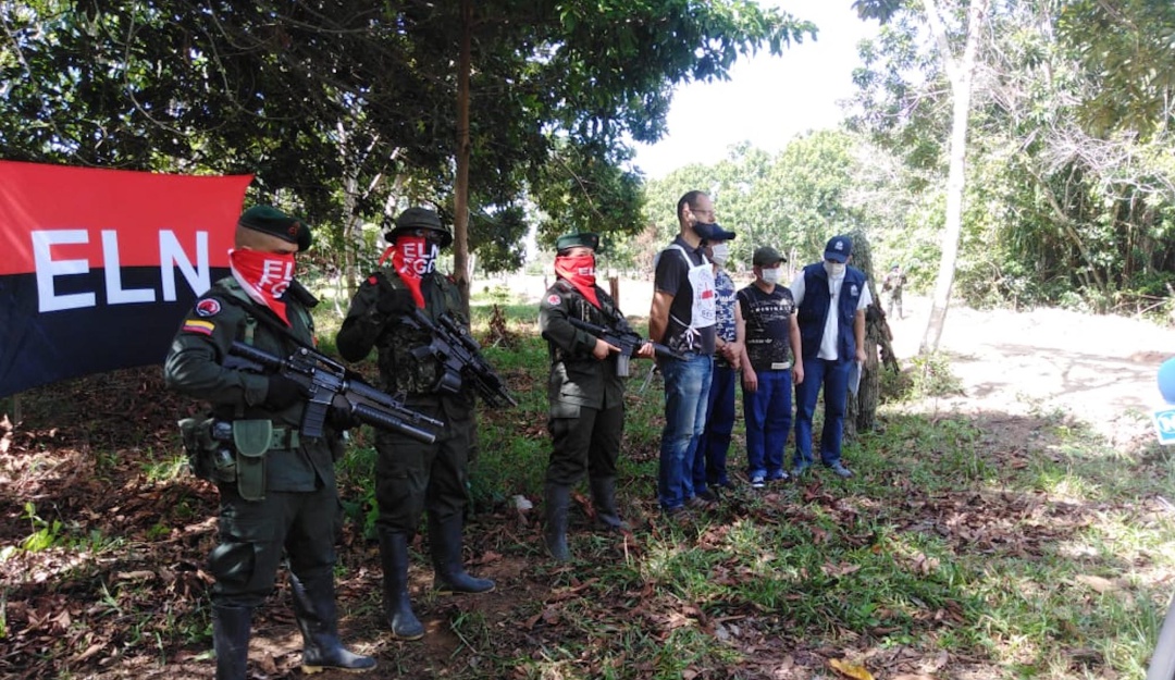 ELN, secuestros: ELN libera a dos trabajadores petroleros en Arauca
