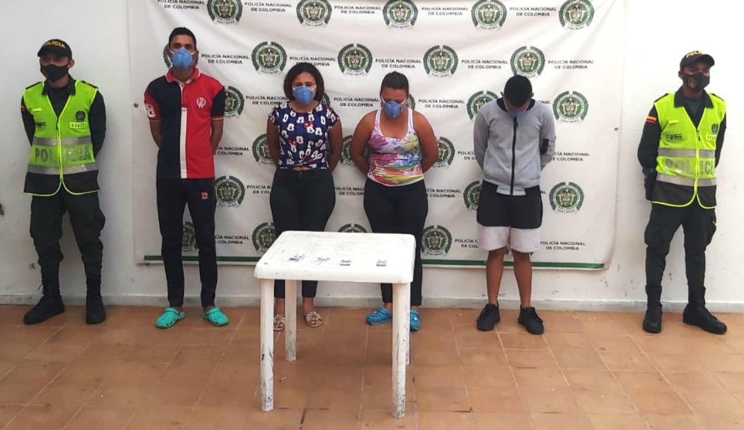 Mompox venezolanos: En Mompox capturan cuatro venezolanos con material para rifas ilegales