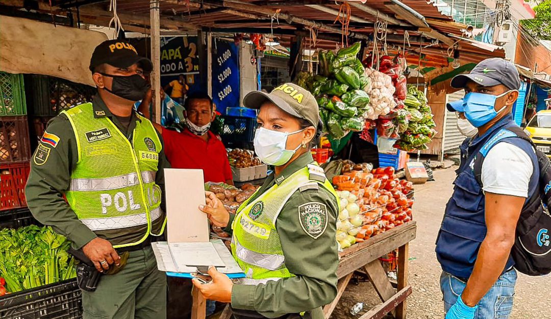 Cerco sanitario en Barranquilla por coronavirus: Restringen ingreso al centro de Barranquilla
