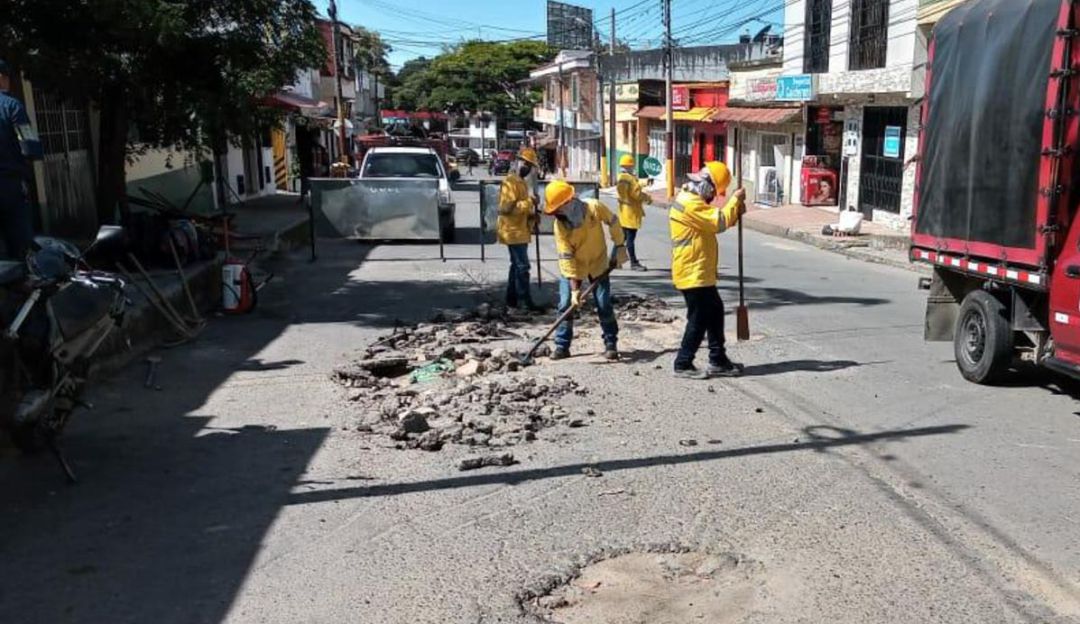 Inician trabajos de mantenimiento en las vías de Ibagué