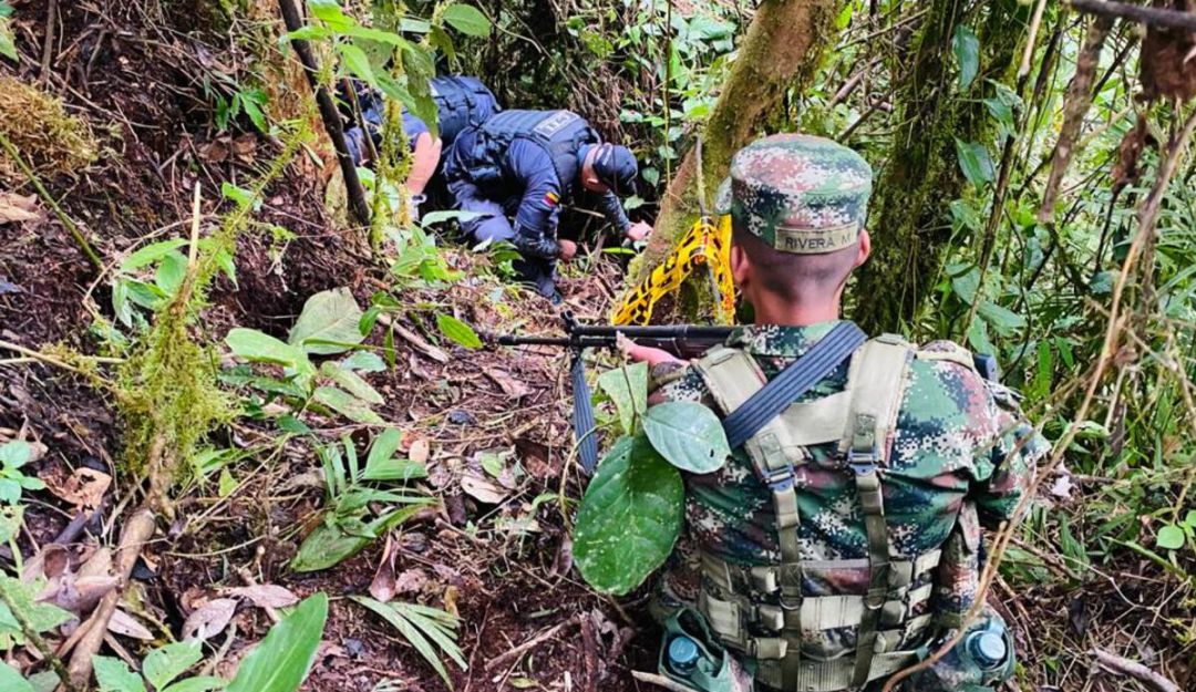 ELN en el Tolima: ELN escondía caleta en el norte del Tolima