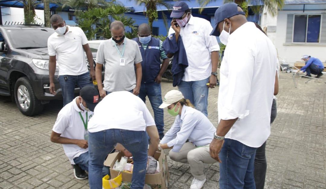 Donación de 200 escudos faciales a Chocó: Medellín donó 200 escudos faciales a el departamento de Chocó