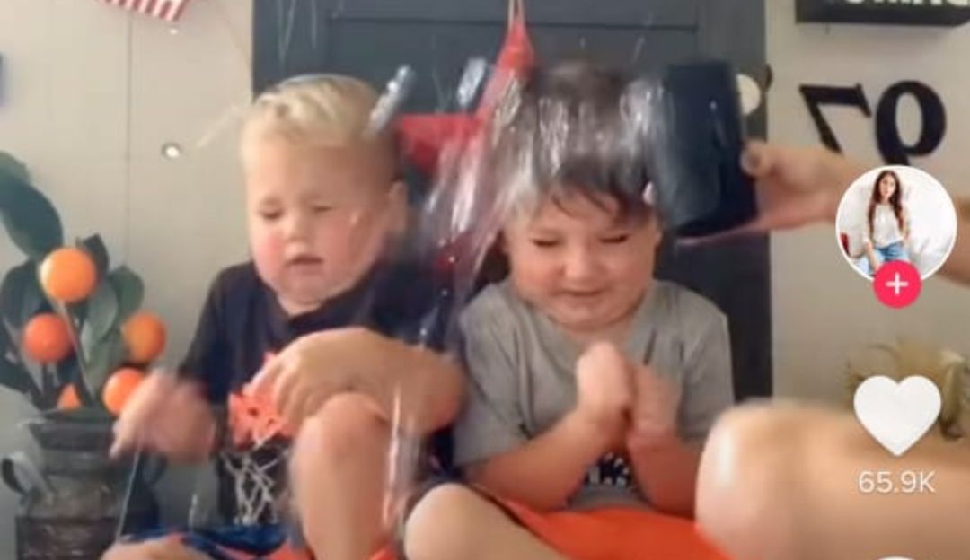 lanzarles agua a los bebés Tik Tok: Lanzarles agua en la cara a los bebés: la nueva moda en Tik Tok