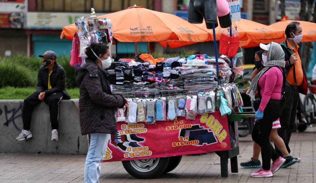 DANE economía: DANE: economía colombiana en abril se derrumbó con el -20.06%