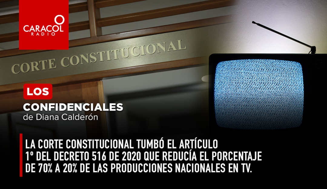 Televisión nacional: Confidenciales de las 12