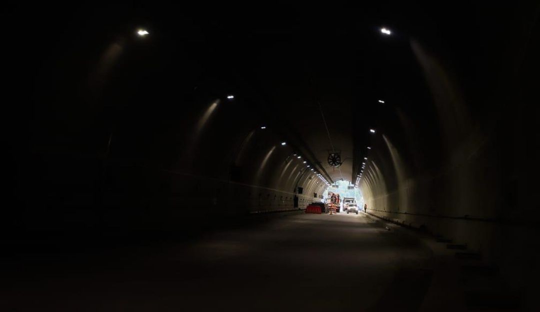 Obras del Túnel de la Línea