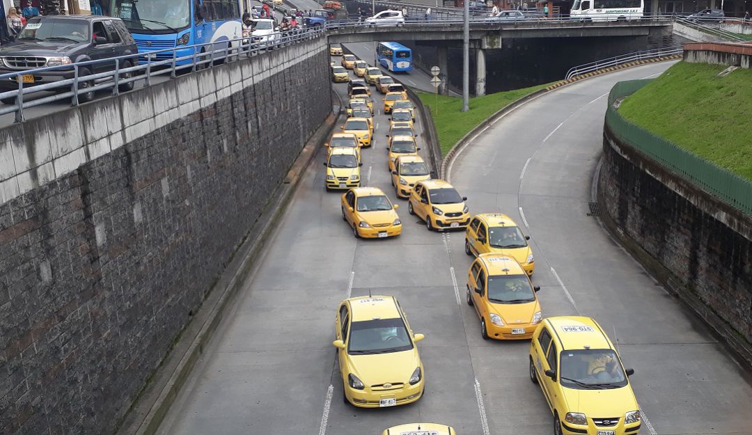 Taxistas de Manizales
