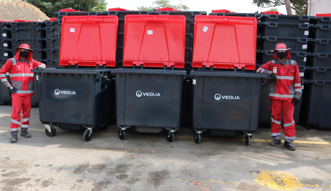Veolia Cartagena: Veolia Cartagena instalará 500 contenedores en su área de servicio