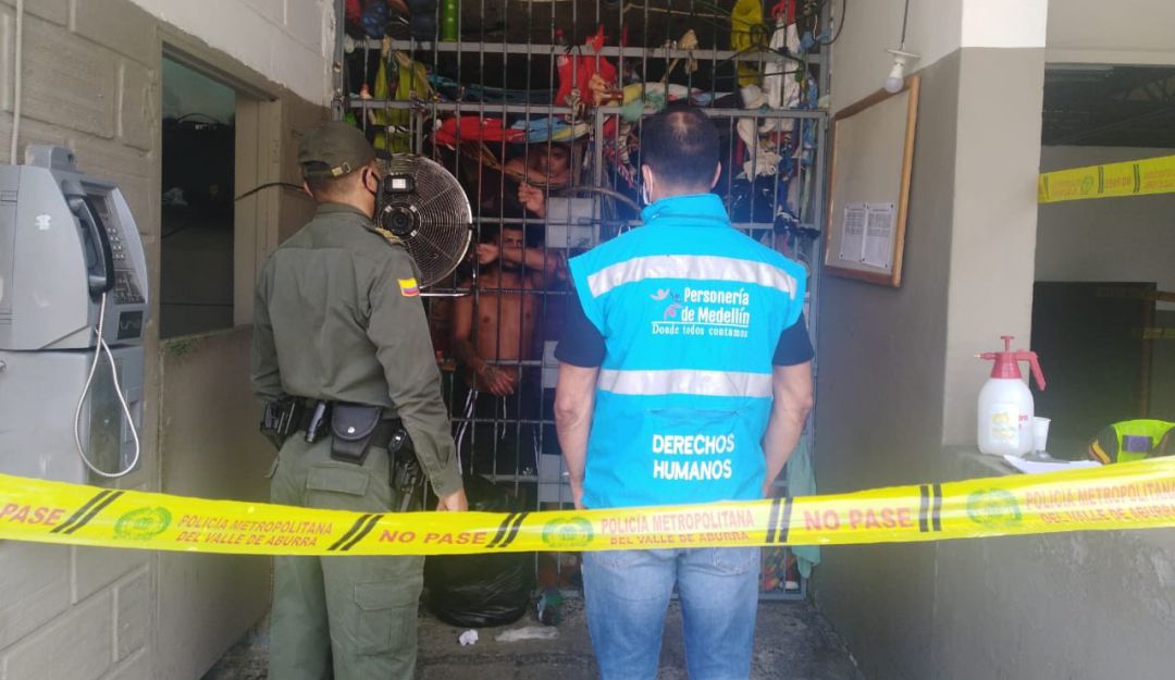 Estación de policía en Medellín, registra un caso positivo de COVID-19