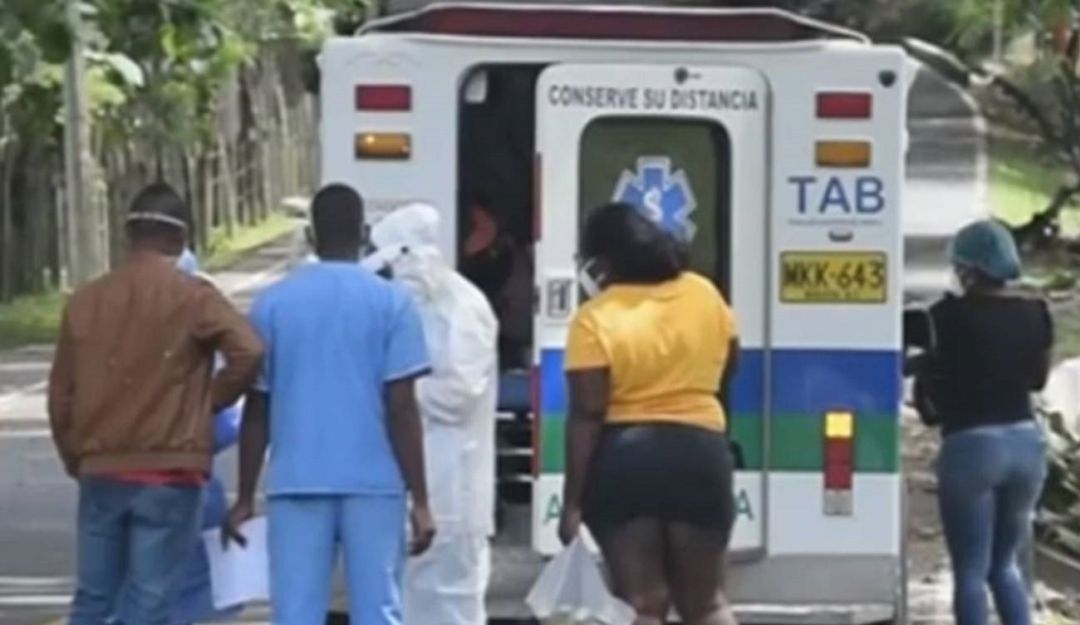Detienen ambulancia con 8 personas, dos con COVID-19, en Salgar, Antioquia: Detienen ambulancia con 8 personas, dos con COVID-19, en Salgar, Antioquia