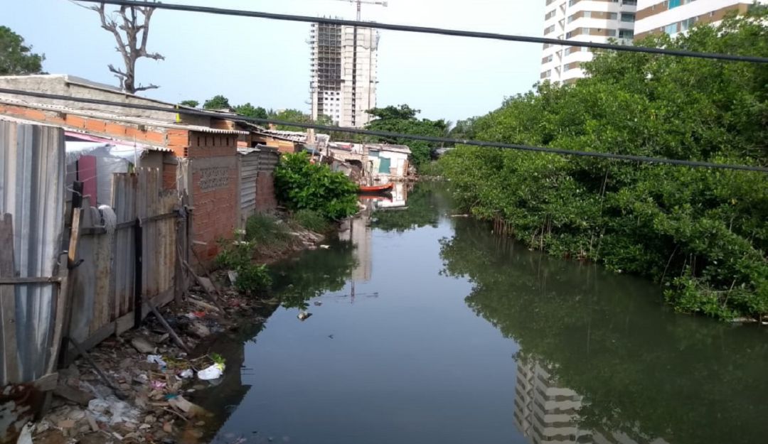 Contaminación caño Juan Angola en Cartagena: Caño Juan Angola de Cartagena: En cuidados intensivos