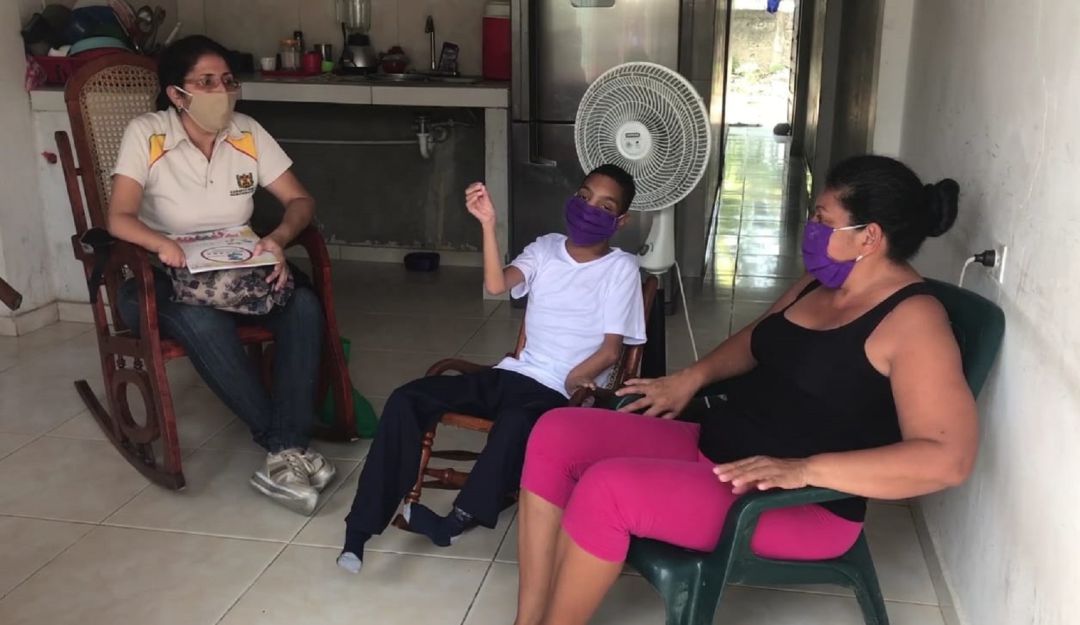 Familias en Acción Cartagena: En Cartagena, atienden a usuarios con discapacidad de Familias en Acción