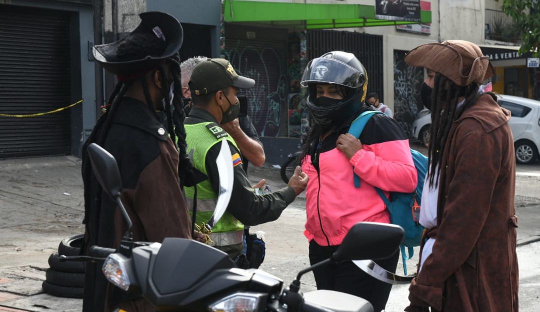 Hurtos de motos: Policía hace campaña para prevenir el hurto de motos en Medellín
