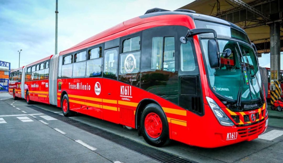 Buses con motores a gas: 130 buses con motores a gas entraron en operación