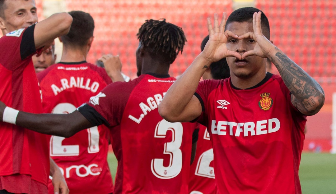 Gol Cucho Hernaández Mallorca: El 'Cucho' Hernández volvió al gol en aplastante triunfo del Mallorca