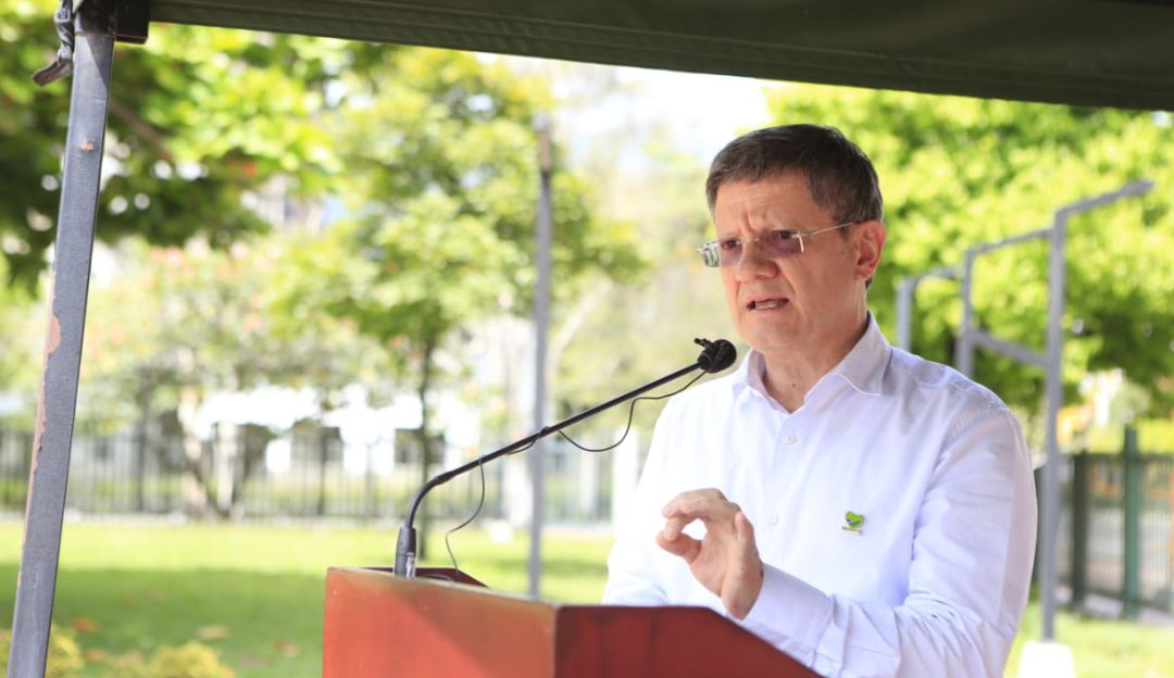 "Buena señal" el retiro del proyecto, estimó el gobernador (e) de Antioquia: "Buena señal" el retiro del proyecto, estimó el gobernador (e) de Antioquia
