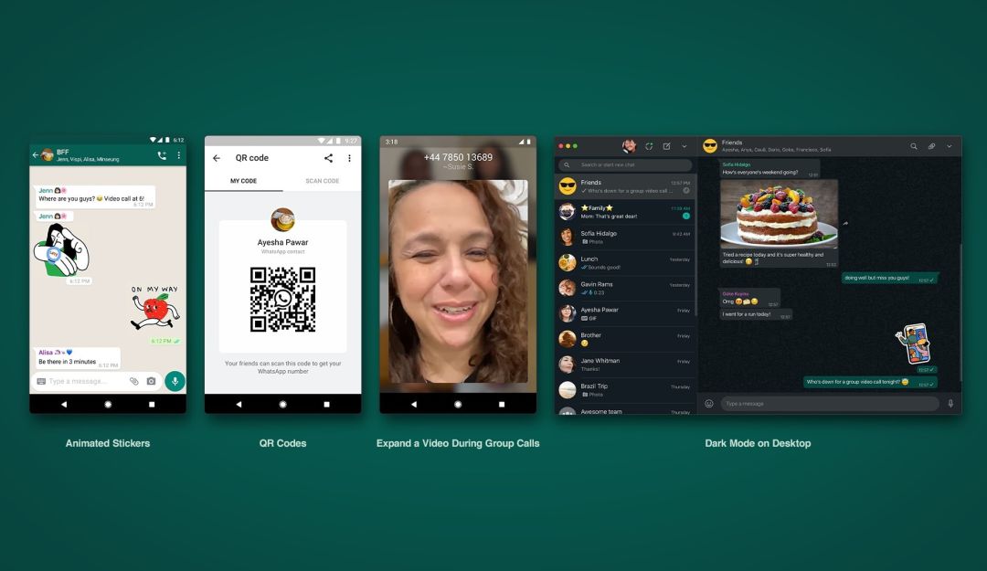 Nuevas funciones de WhatsApp
