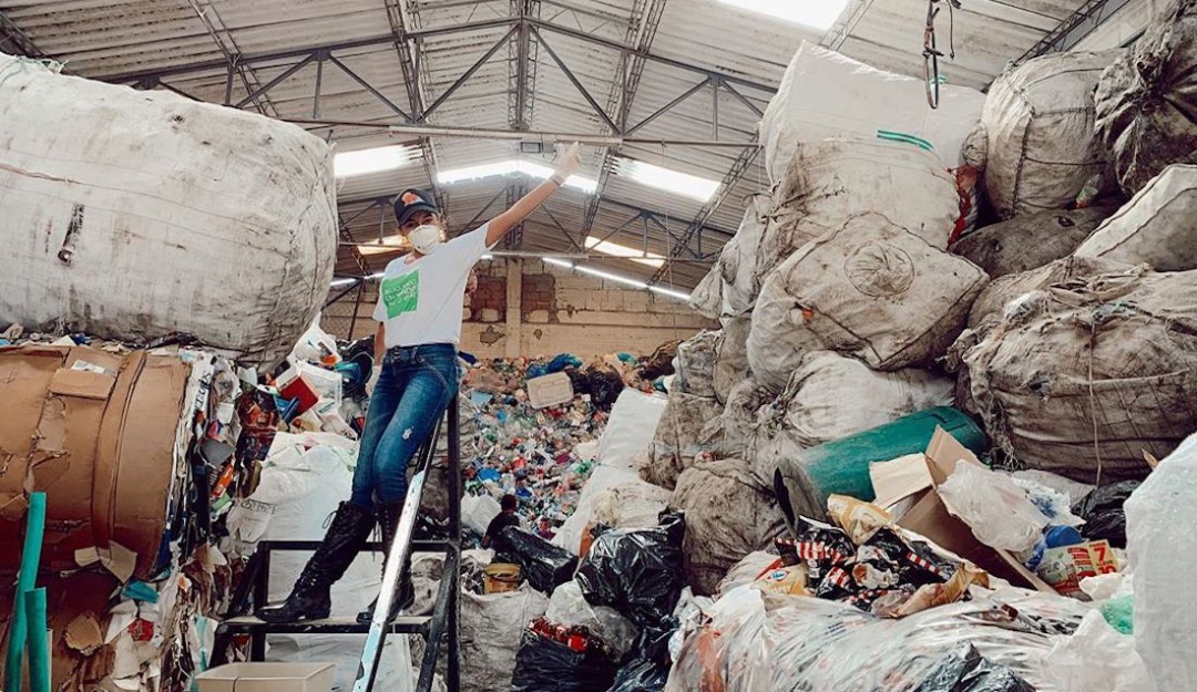 Reciclaje plástico: Reciclaje y trueques en pandemia: Frutas a cambio de plásticos