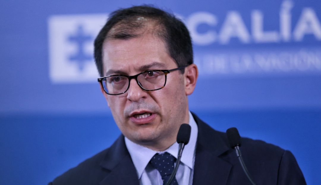 Fiscal general, Francisco Barbosa.