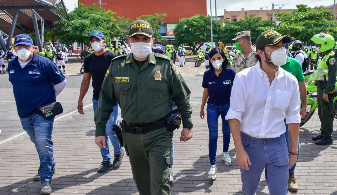 Cercos sanitarios: Barranquilla instala cerco sanitario en la localidad Suroriente