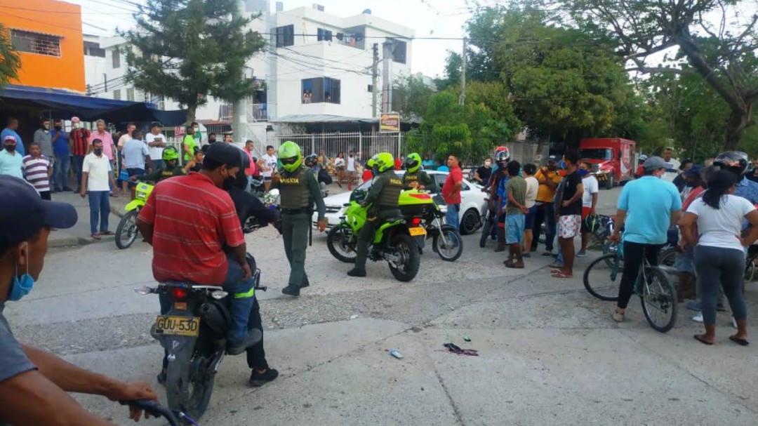 Sicariato a pocas horas del toque de queda en Cartagena
